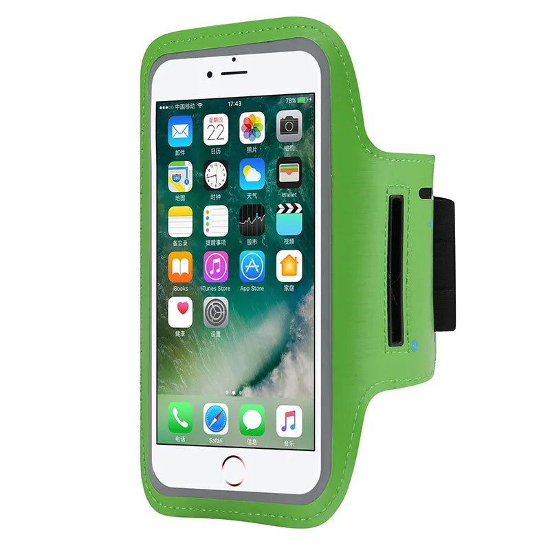 Universal 4.0-7.0 inch Mobile Phone Bag Case for iPhone 15 14 Pro Max Huawei Mate 60 Running Bracelet Holder for Armband Cases