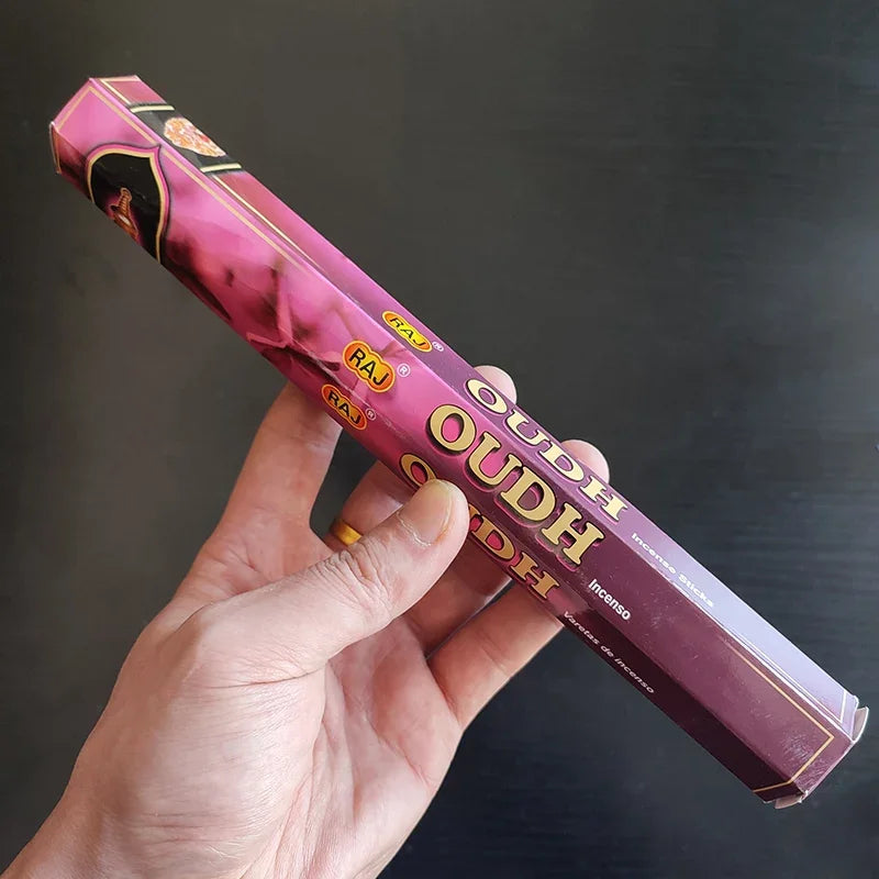 1 Box Natural Sandalwood Indian Incense Sticks 20sticks White Sage Jamine Scents for Home Fragrance Spa Meditaion Aromatherapy