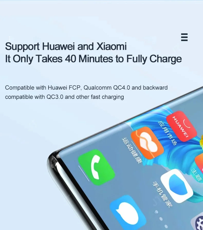 66W 6A Fast Charging USB Type C Cable For  Xiaomi 13 Huawei  P30 Notebook Dual USB C Fast Charger Cable Data Cables