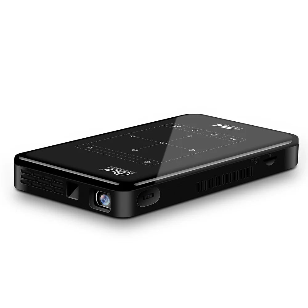 2025 P09-II Portable DLP Mini Pocket Projector Android 9.0 2GB RAM 32GB WIFI5 BT4.2 4K HD Beamer Home Cinema LED Video Proyector