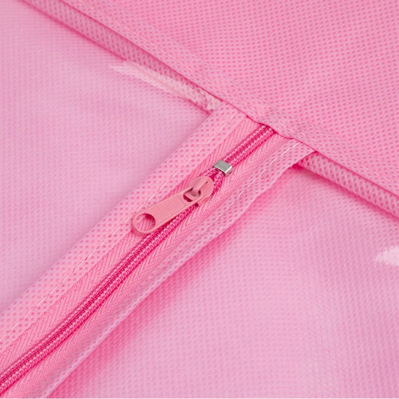 1Set Wig Storage Bag With Hanger Hair Bags With Plastic Hanger For Virgin Hair Black Wig Organizer Hangers For Multiple Wigs New