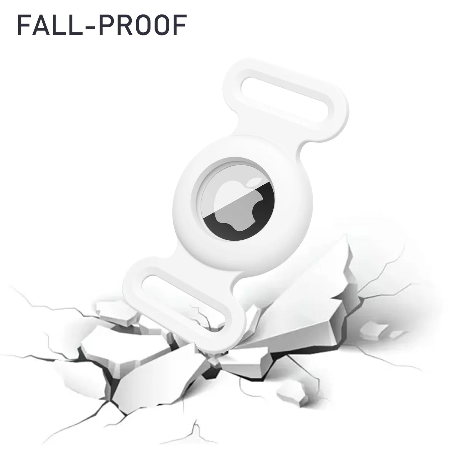 Silicone Engraved Cover For Apple Airtag Case Dog Cat Collar GPS Finder Protective Soft Case For Apple Air Tag Tracker Holder