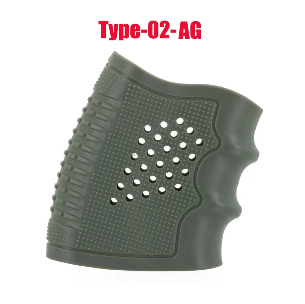 Glove Cover Sleeve Anti Slip For Most Of Glock 17 19 Handgun Hunting Accessories Tactical Pistol Rubber Grip Holster Magazine