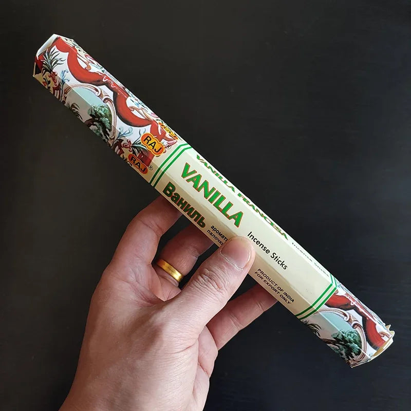 YXYMCF India Sandalwood Incense Sticks Meditation Lavender Sage Palo Santo Tibetan Line Incense Aromatherapy Lasting Fragrance