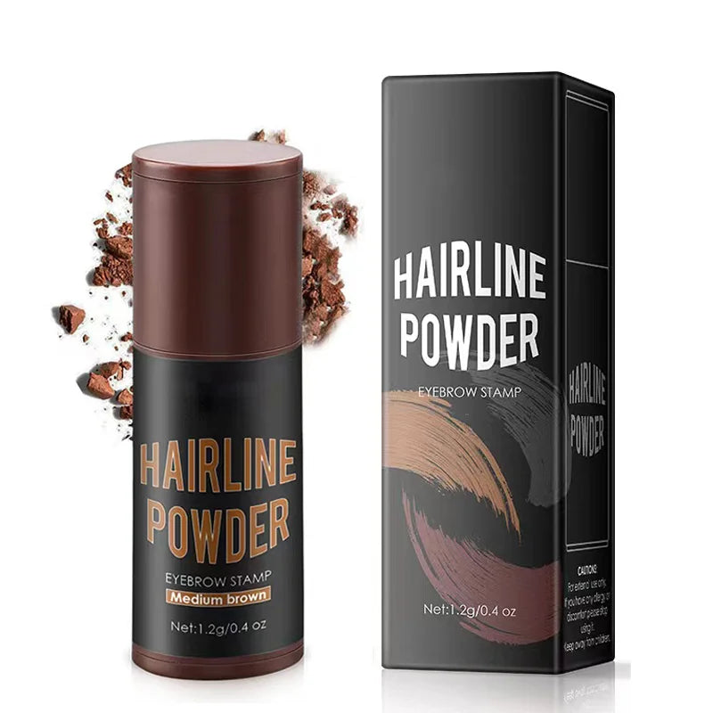 Yajukai 1 Pcs Hairline Shadow Powder Waterproof Hairline Powder Lasting Hair Root Cover Up Suitable For Different Hair Colors