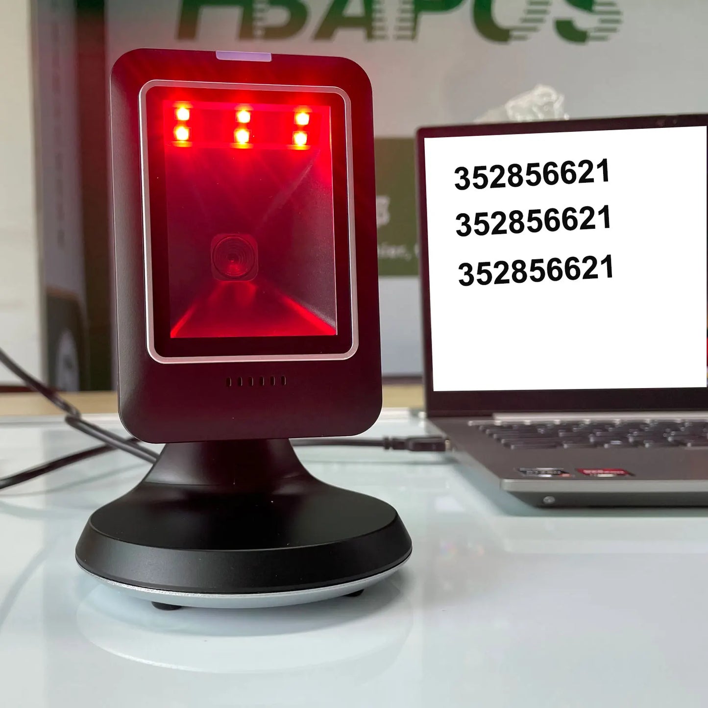 Barcode scanner 2D all-round desktop automatic sensing data matrix reader supermarket usb barcode reader 1D 2D QR code