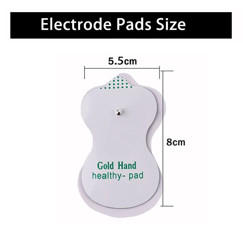 10/20PCS Electrode Pads Gel For Tens Acupuncture Physiotherapy Machine Slimming Pulse Ems Muscle Stimulator Massager Sticker