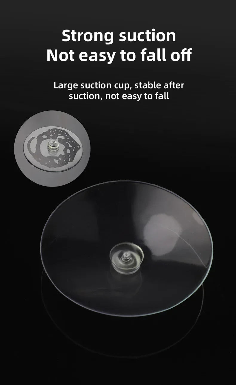 New Bathroom Waterproof Wireless LED Bluetooth Speaker Large Suction Cup Mini Portable Speaker Outdoor Sports Stereo Speaker