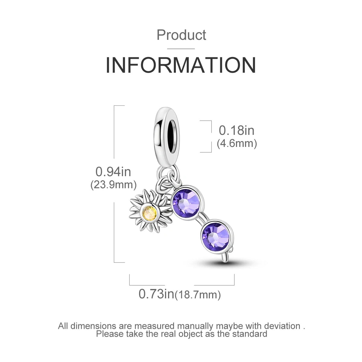 925 Silver Plated Firefly Pizza Cake Charms Fit Original Pandora Bracelet Making Fashion Jewelry