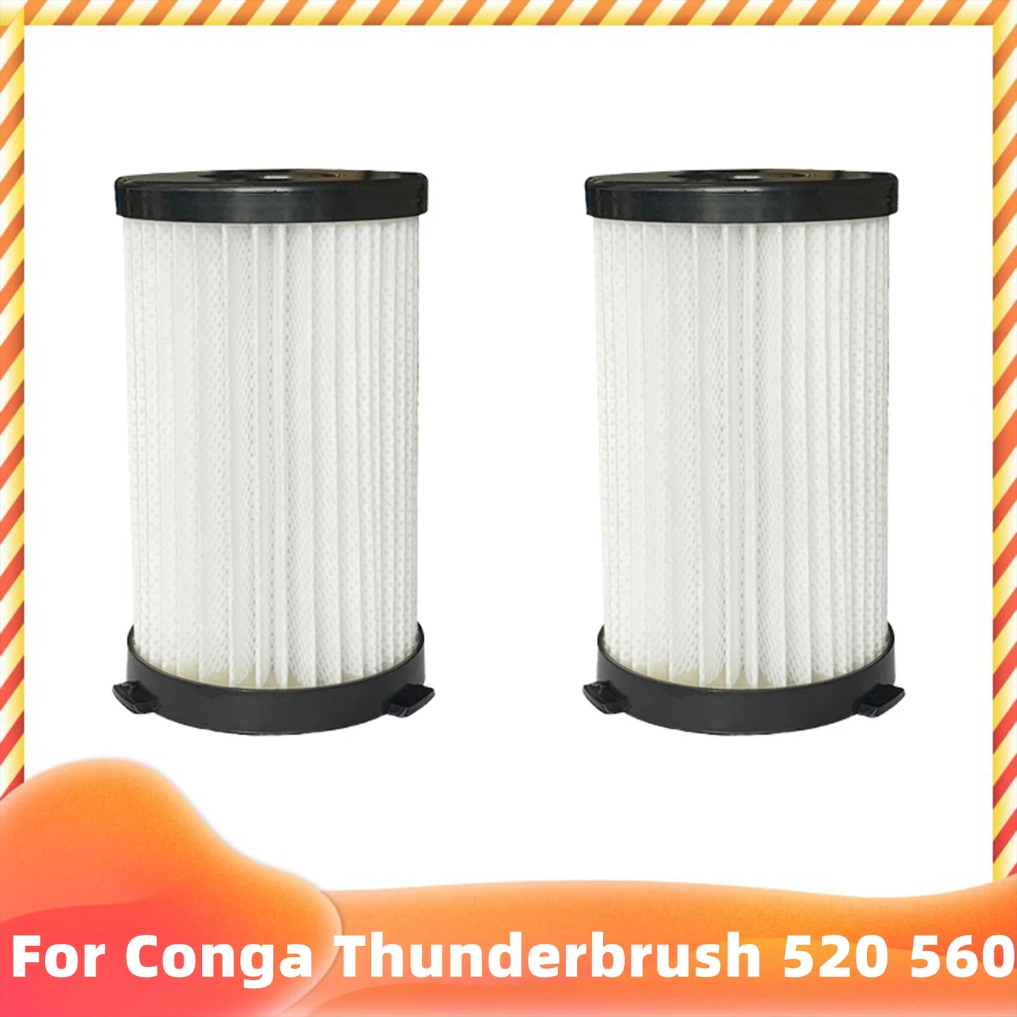 For Conga Thunderbrush 520 560 Samsung Galaxy GL6231 / BBK BV 2512 / Bomann BS 1948 CB N Vacuum Cleaner Hepa Filter Replacment