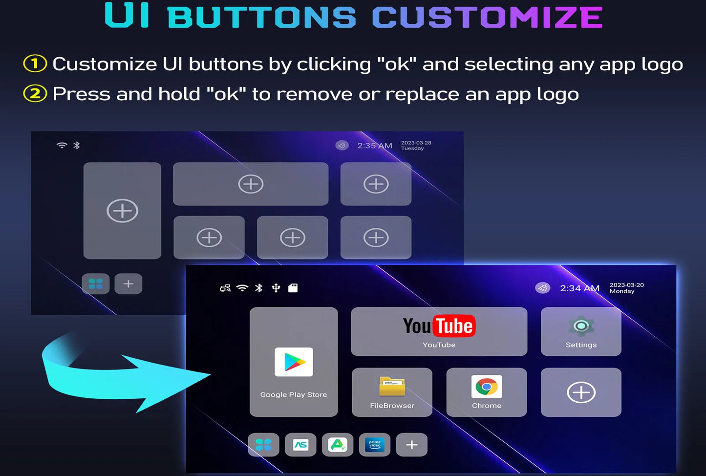 Android 13 Smart TV Box H96 Max RK3528 Quad-core WIFI6 BT 5.0 8k UHD Output 100M/LAN Smart Set Top Box Streaming Media Player