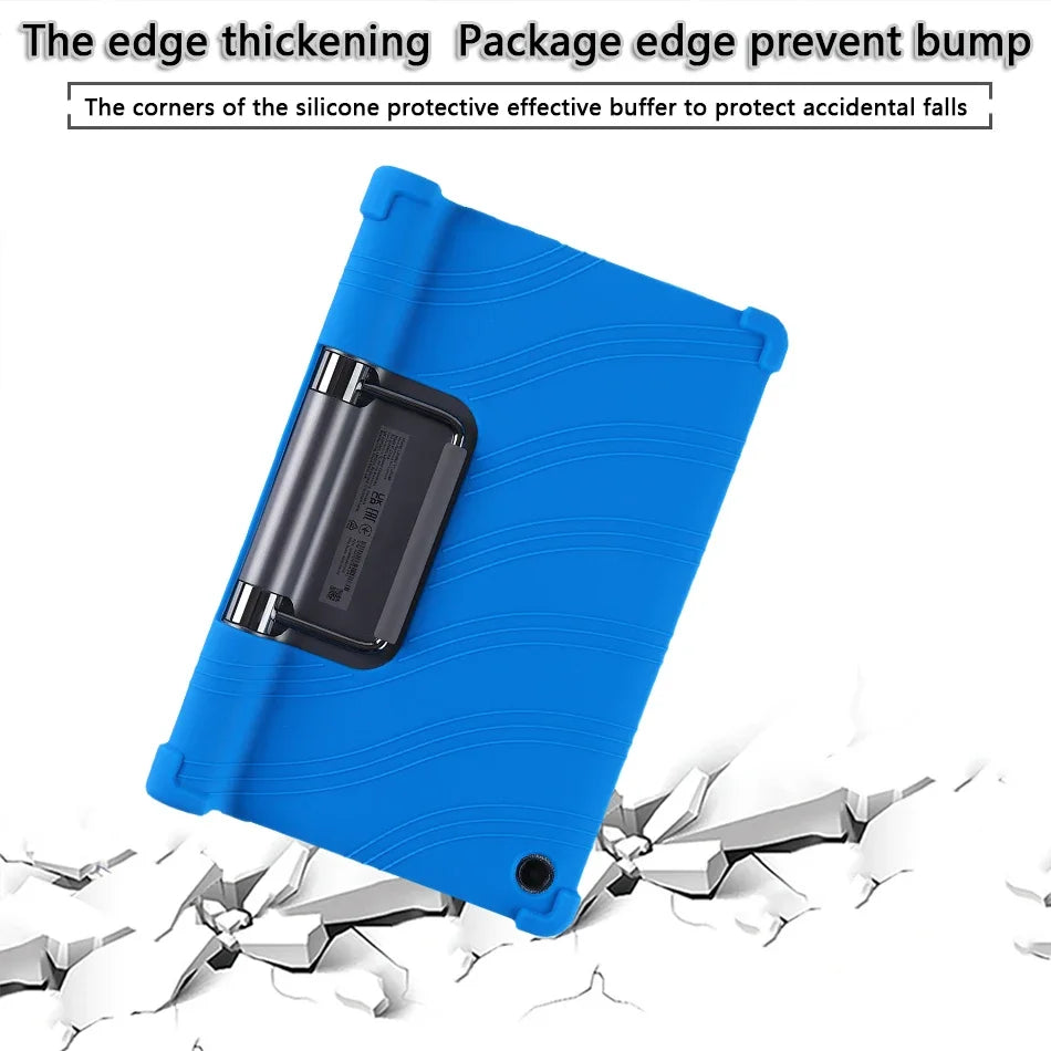 Cornors Shockproof Silicon Cover For Lenovo Yoga Tab 11 Case Kids Safety Protective Cover For Lenovo YT-J706F YT-J706X  Soft