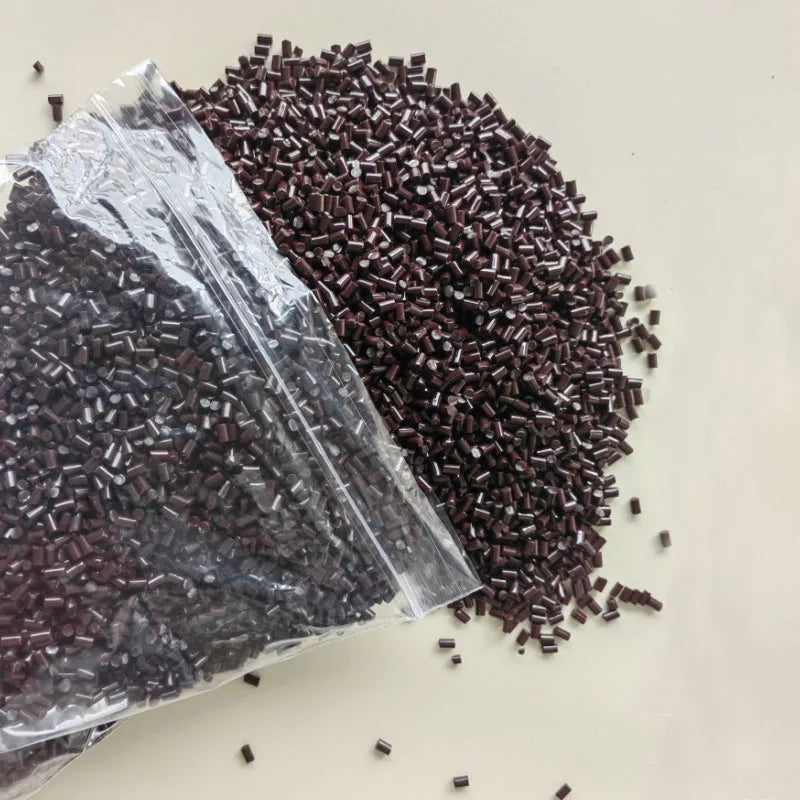 50G Genuine Quality Italian Keratin Extra Strong Hold Keratin Grains Black Brown Transparent color For Fusion Hair Extensions