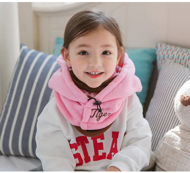 Lemonkid Kids Cartoon Animal Masked Hat Children Autumn Winter Warm Caps Child Girls Beanie Hats Boys Cycling Windproof Cap