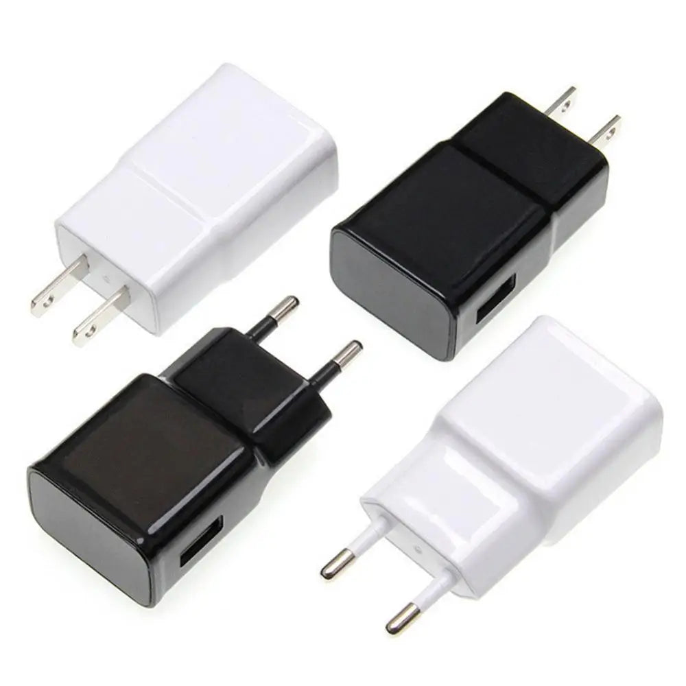 Universal Travel Adapter Wall Mobile Phone Charger EU US Plug Mobile Phone Charger For phones tablet computers USB Charger