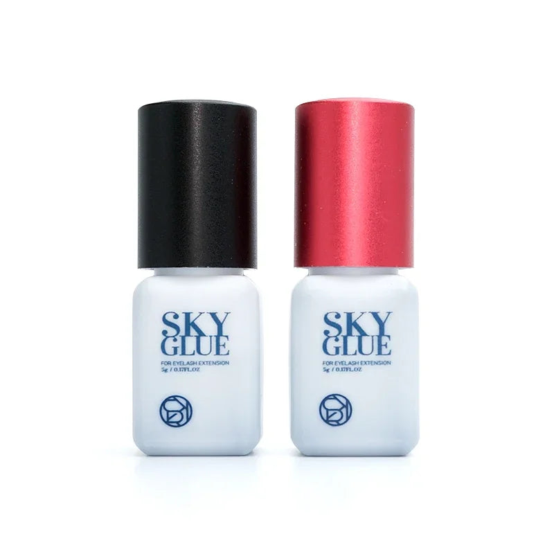 5ml Korea SKY S+ Glue 1 Second Fast Drying Strong Eyelash Extension Glue Fake Lashes Adhesive Low Odor No Irritation Makeup Tool