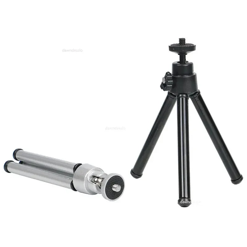 Mini Flexible Tripod 2 Section Stand Holder for Projector Camera Desktop Tripod for Mobile Phone Tripod for Camera