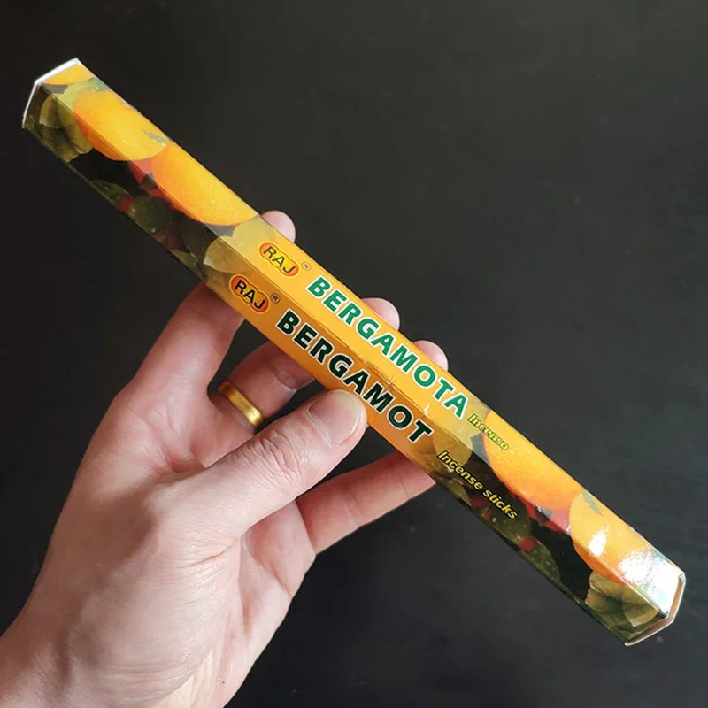 YXYMCF India Sandalwood Incense Sticks Meditation Lavender Sage Palo Santo Tibetan Line Incense Aromatherapy Lasting Fragrance