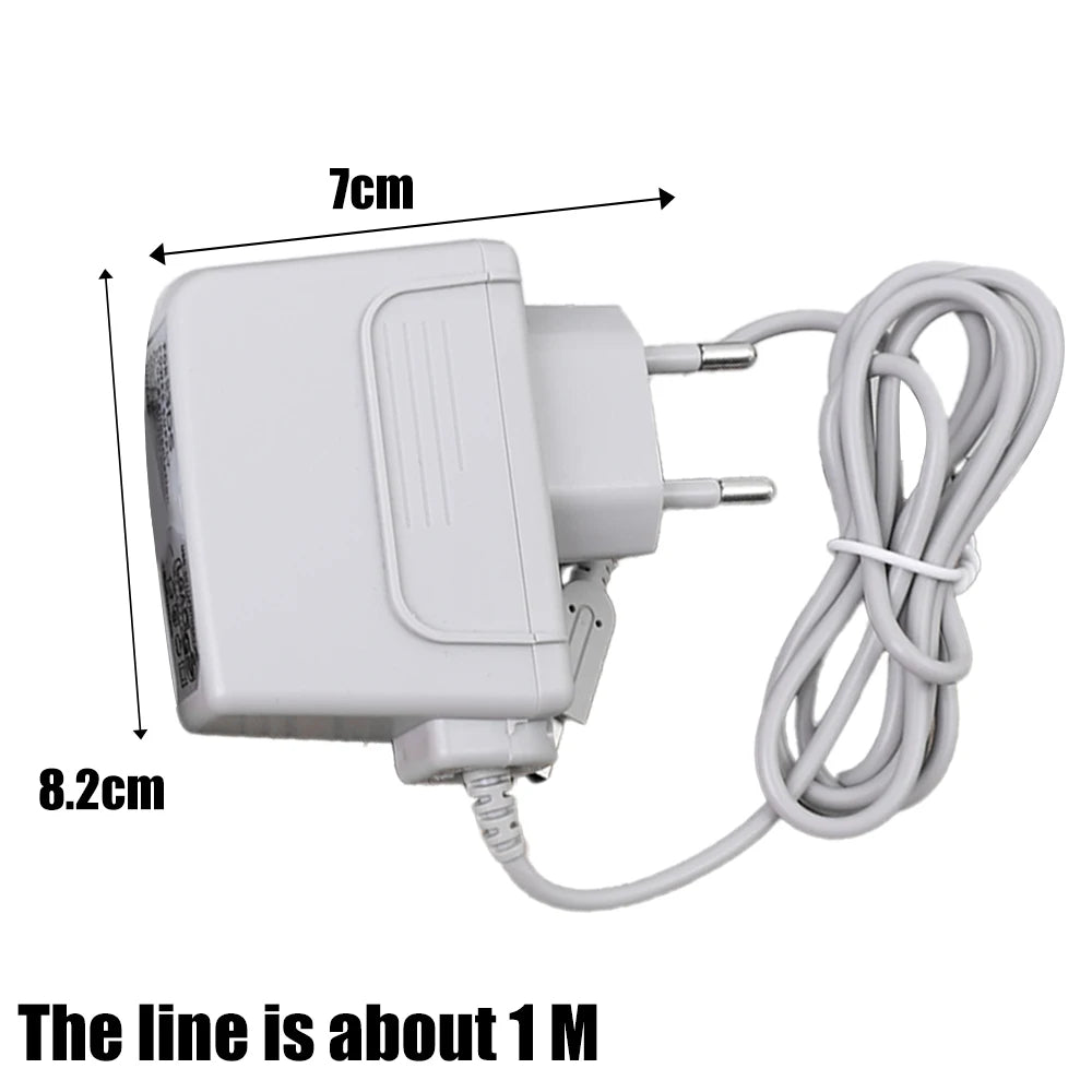AC Adapters Game Charger For Nintendo Dsi Ndsi 3DS/ DSi/DSi XL/ 2DS/ 2DS XL/New 3DS XL 100-240V Wall Plug Adapter For 3DS
