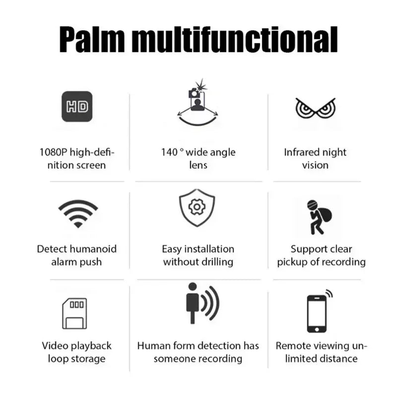 New X5 Camera Wireless 1080P Night Vision Cam Surveillance Security Video Motion Detect  Camcorder Mini Cam Monitor Smart Home