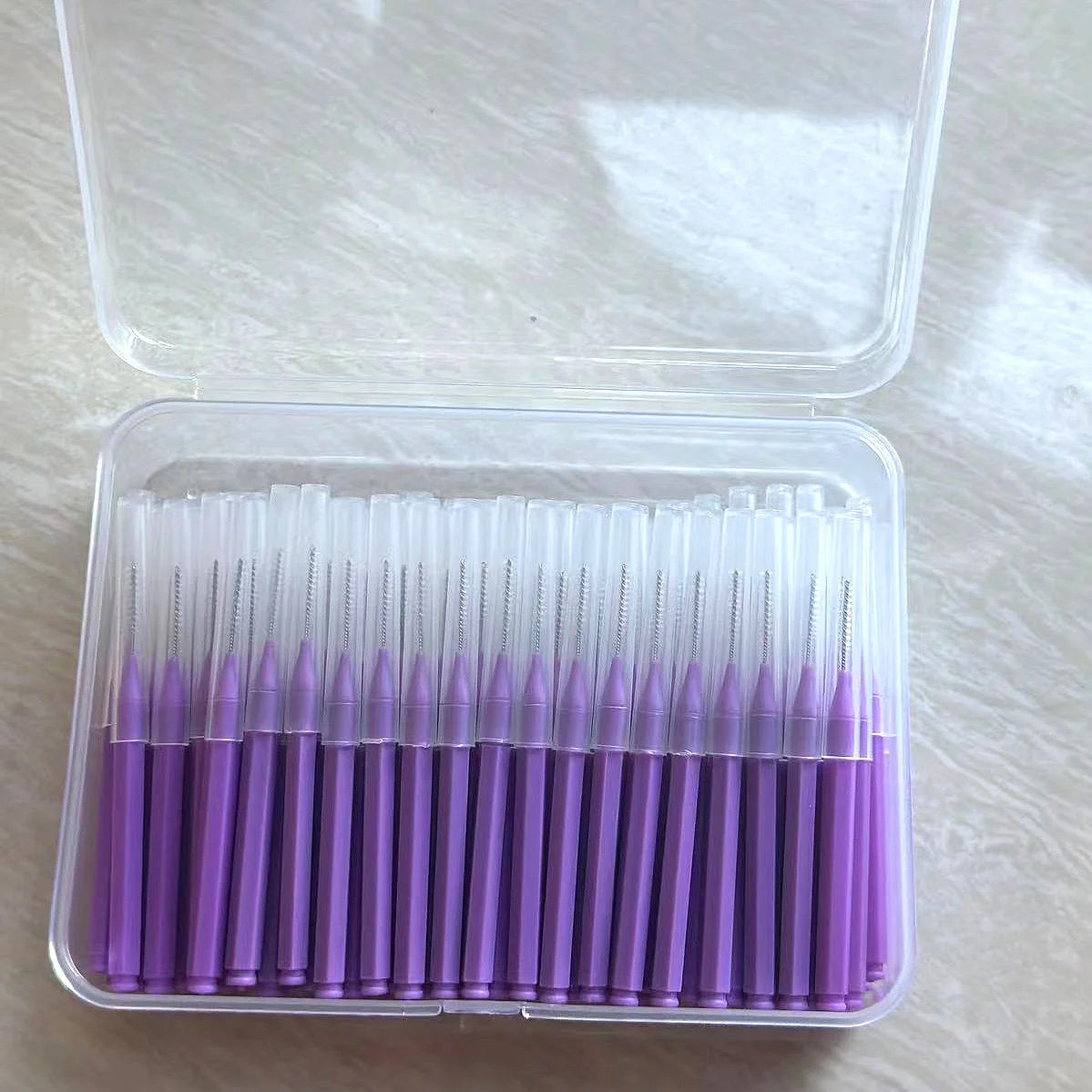 100Pcs/box Interdental Brushes Health Care Tooth Escova Interdental Cleaners Orthodontic Dental Teeth Brush Oral Hygiene Tool