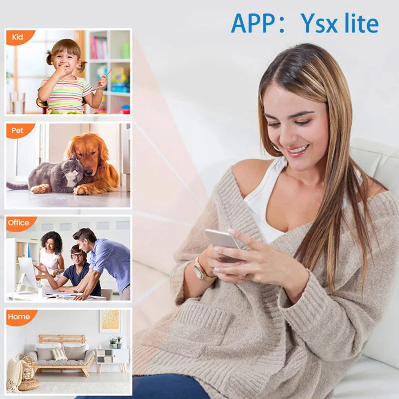 New X5 Camera Wireless 1080P Night Vision Cam Surveillance Security Video Motion Detect  Camcorder Mini Cam Monitor Smart Home