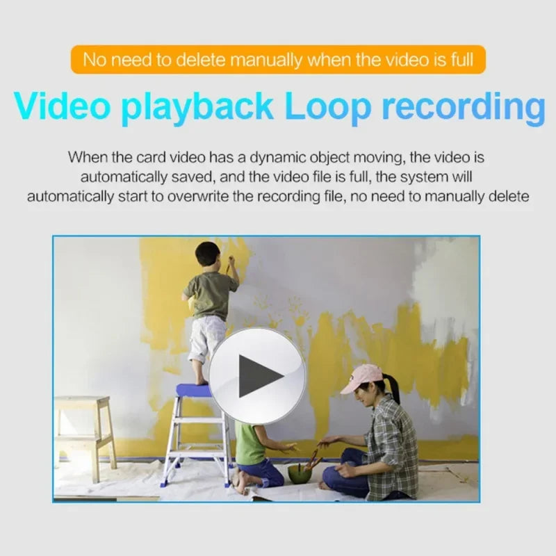 New X5 Camera Wireless 1080P Night Vision Cam Surveillance Security Video Motion Detect  Camcorder Mini Cam Monitor Smart Home