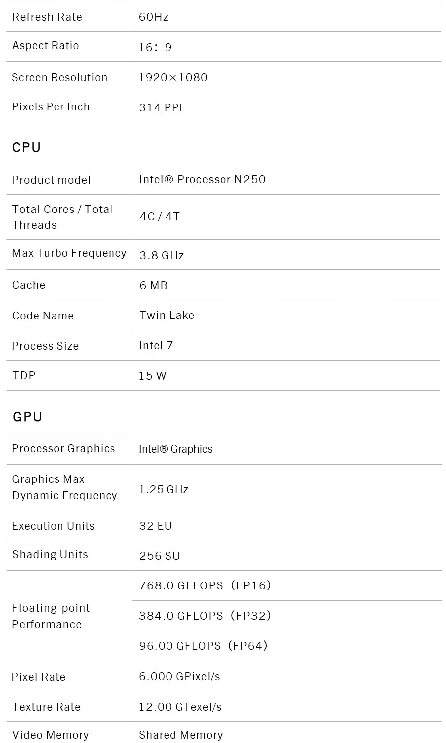 2025 New GPD MicroPC 2 7Inches Mini Industry Laptop Intel® Core™ i3-N300 16GB/512GB Windows 11 Portable Computer Notebook