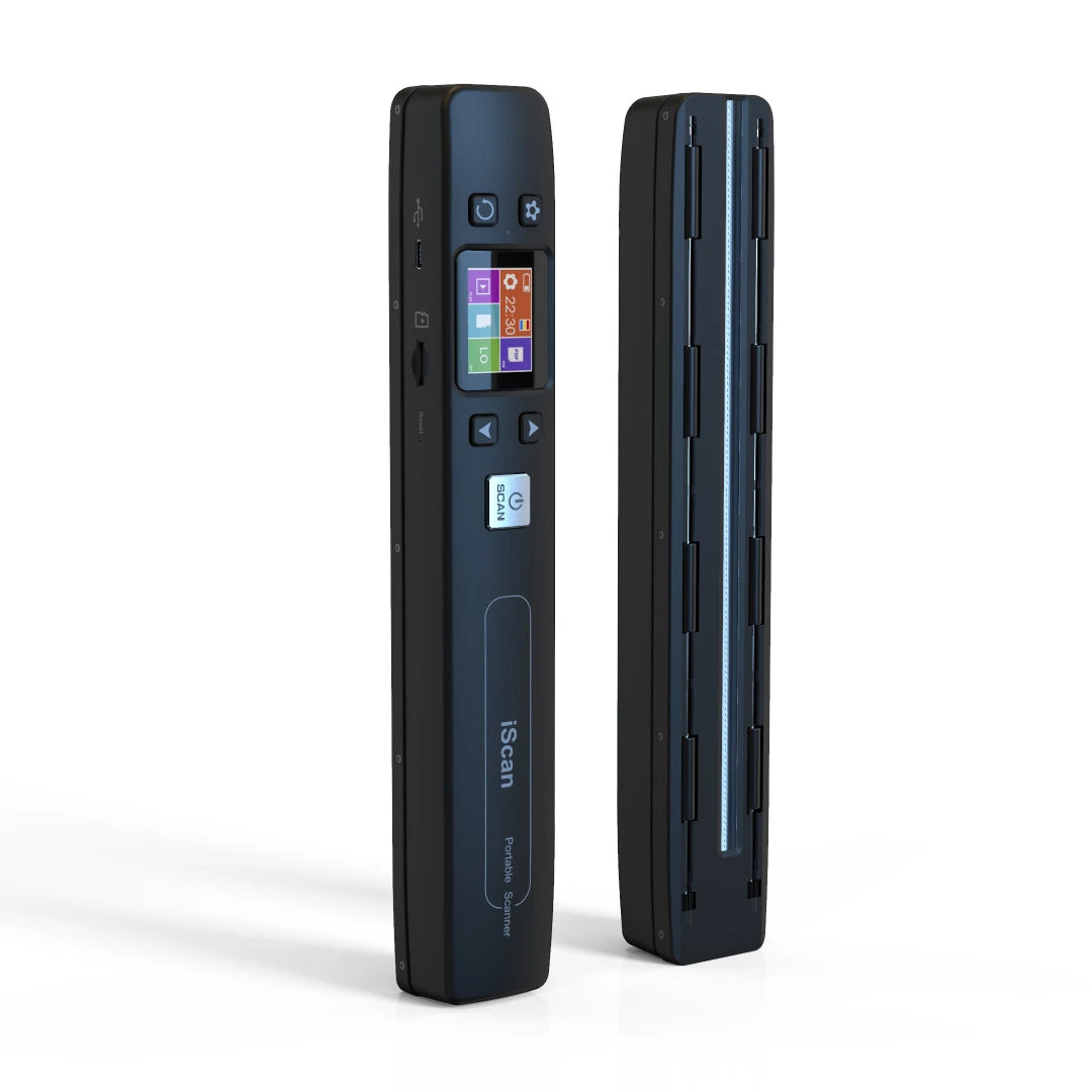 Portable iScan Wifi Scanner Handheld Zero Margin Scanner 1050DPI HD Scanner JPG/PDF for Business Reciepts Scan Document Images