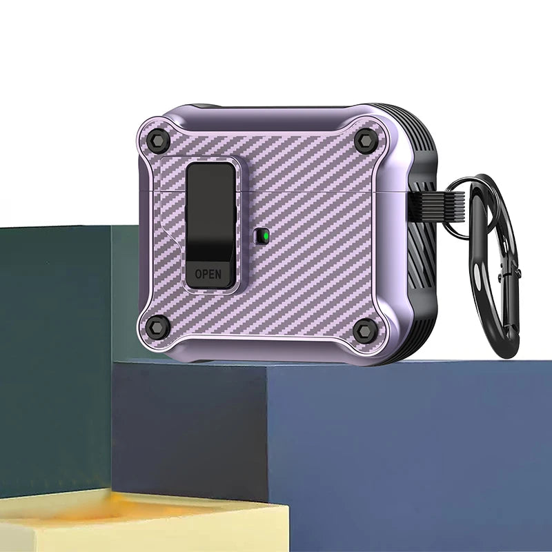 Security Lock Cover for AirPods Pro 2 3 Case for AirPods Pro2 Pro 2nd Gen 2023 Case Shockproof Cover For Airpods 4 4th 3 Fundas