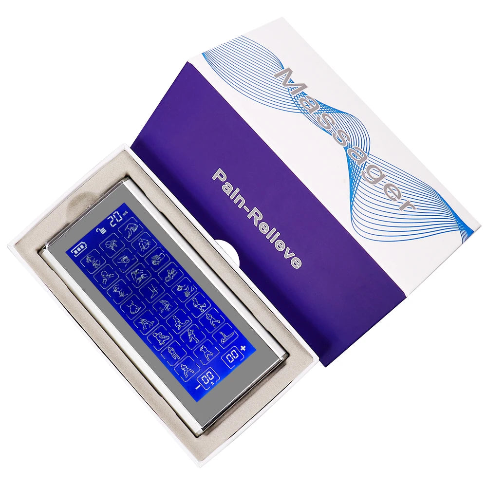 Eletric EMS tens Professional Physiotherapy Body Massager Pulse Muscle Stimulator Electrostimulation Massage Therapy Products