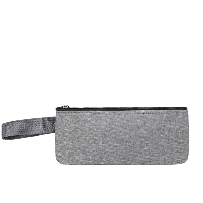 Fashionable Unisex Three-Piece Shoulder Bag Crossbody Chest Bag Lightweight Waterproof Computer Backpack Pure Colour Oxford Mate