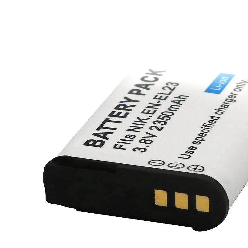 2350mAh EN-EL23 EN EL23 Battery + LED Charger for Nikon Coolpix B700 P610s P600 P900s S810c P610 P900 For Nikon EL23 Camera