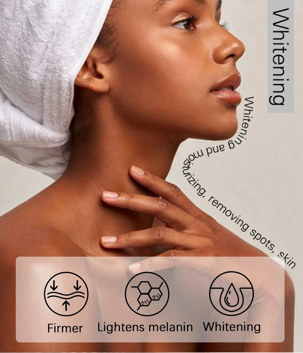 Brightening Body Lotion With Collagen, Carotene, Shea Butter, Moisturizing, Smoothing Increase Skin Radiance, For All Skin Types