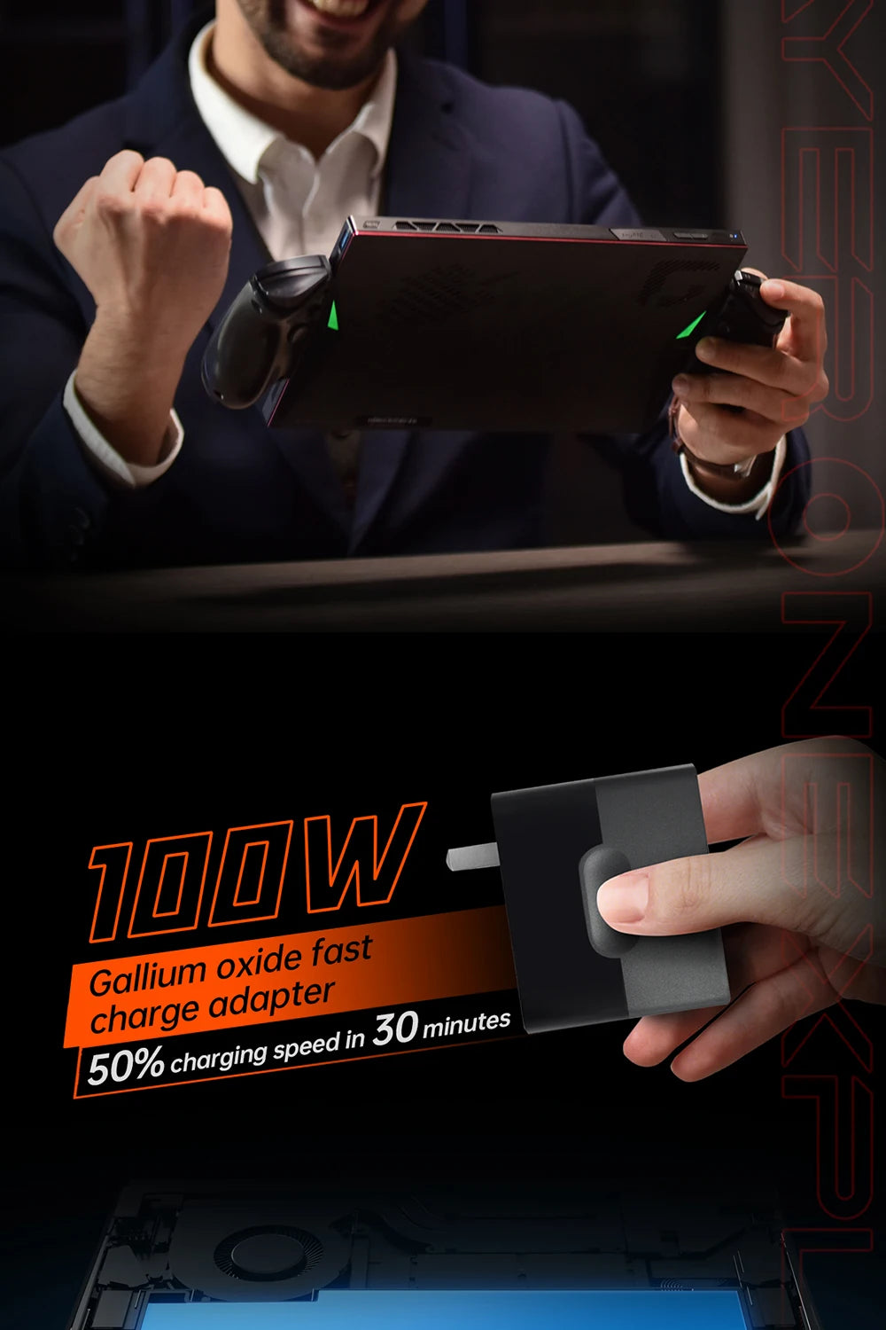 OneXPlayer X1 PRO AMD Ryzen AI 9 HX370 /8840U Laptop Tablet 3 IN 1 PC Game Console 10.95" Windows Handheld Controllers Computer