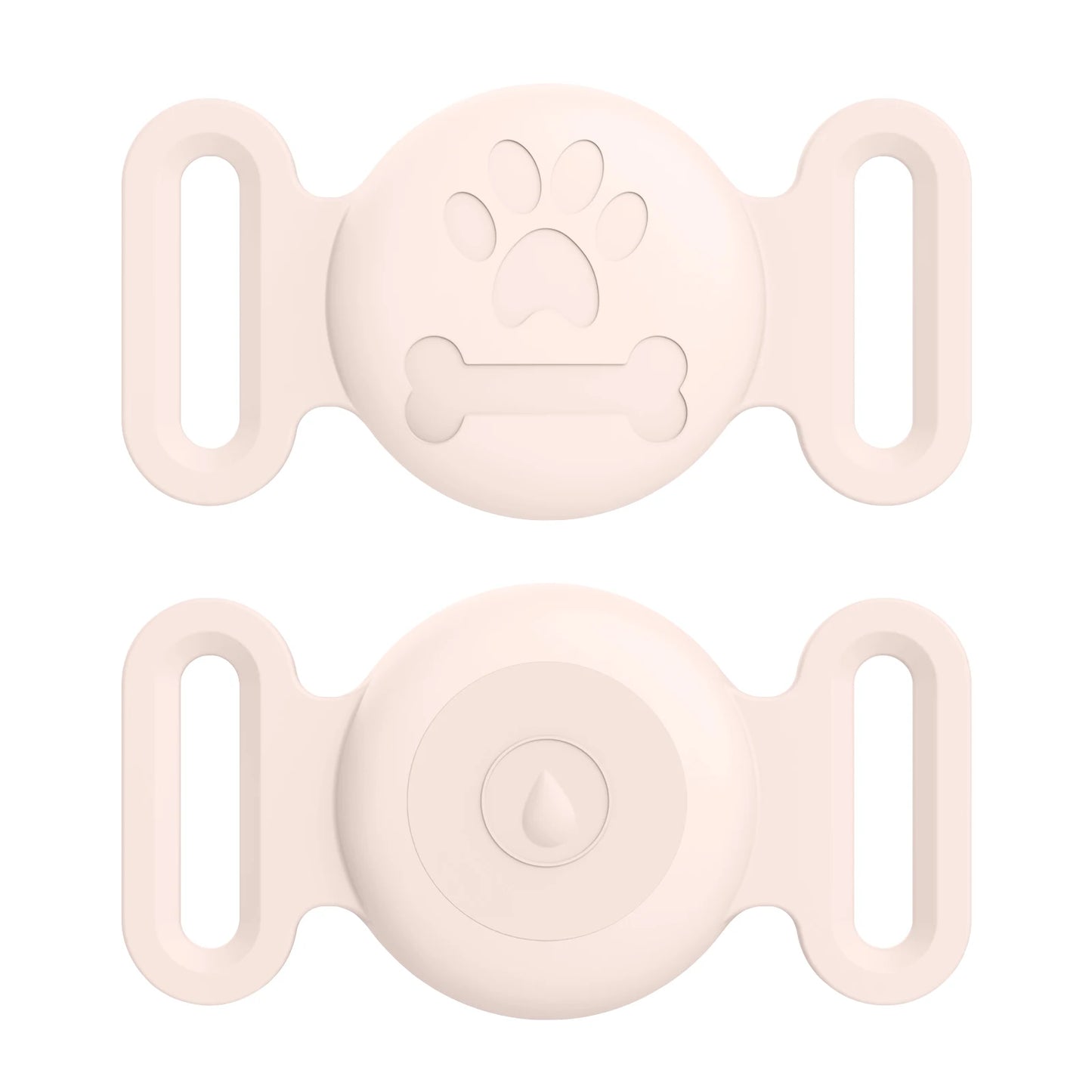 Silicone Engraved Cover For Apple Airtag Case Dog Cat Collar GPS Finder Protective Soft Case For Apple Air Tag Tracker Holder