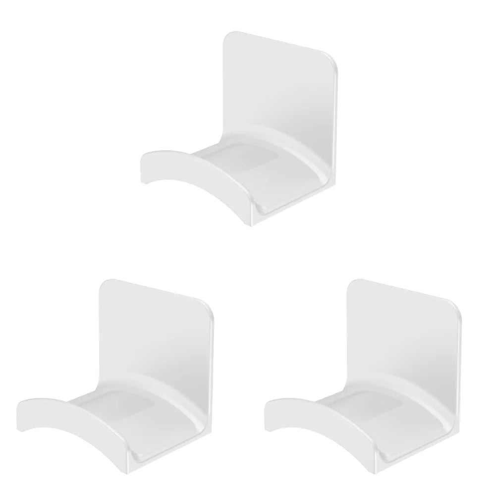Universal Headphone Stand Adhesive Headphone Hanger Headphone Holder for Easy Damage-Free Wall Desk Or PC Mounting