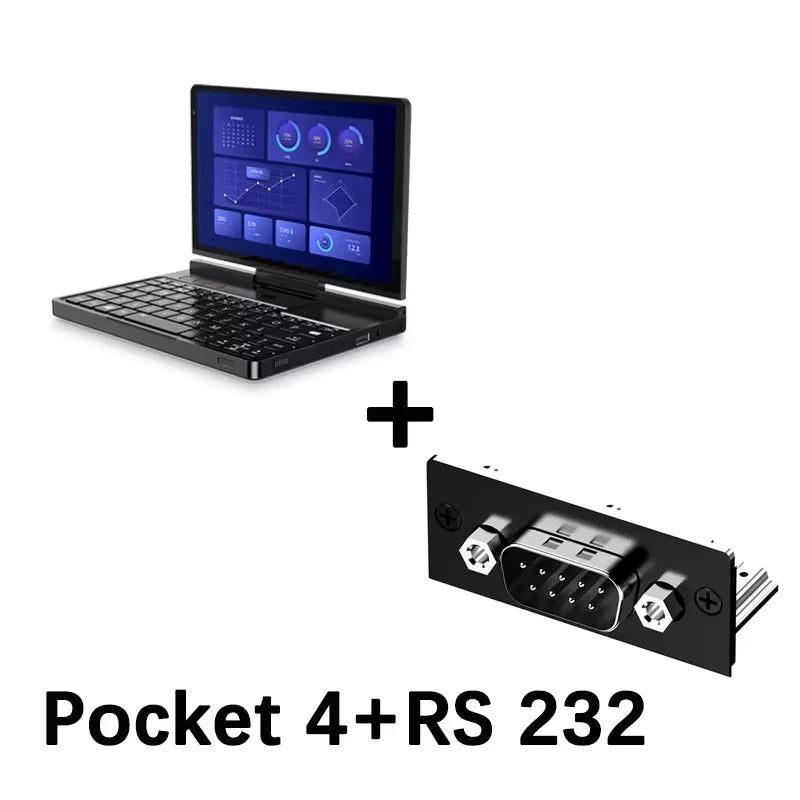 GPD Pocket 4 Mini Laptop 8.8-inch AMD AI 9 HX 370 64GB RAM Portable Mini PC 2TB NVMe flipped 180° business Laptop Computer