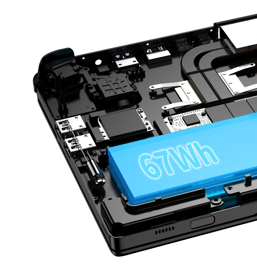 New 2025 version! GPD WIN Max 2 10.1 Inch Handheld AMD AI 9 HX 370 64GB RAM 2TB SSD Mini Laptop Computer for business