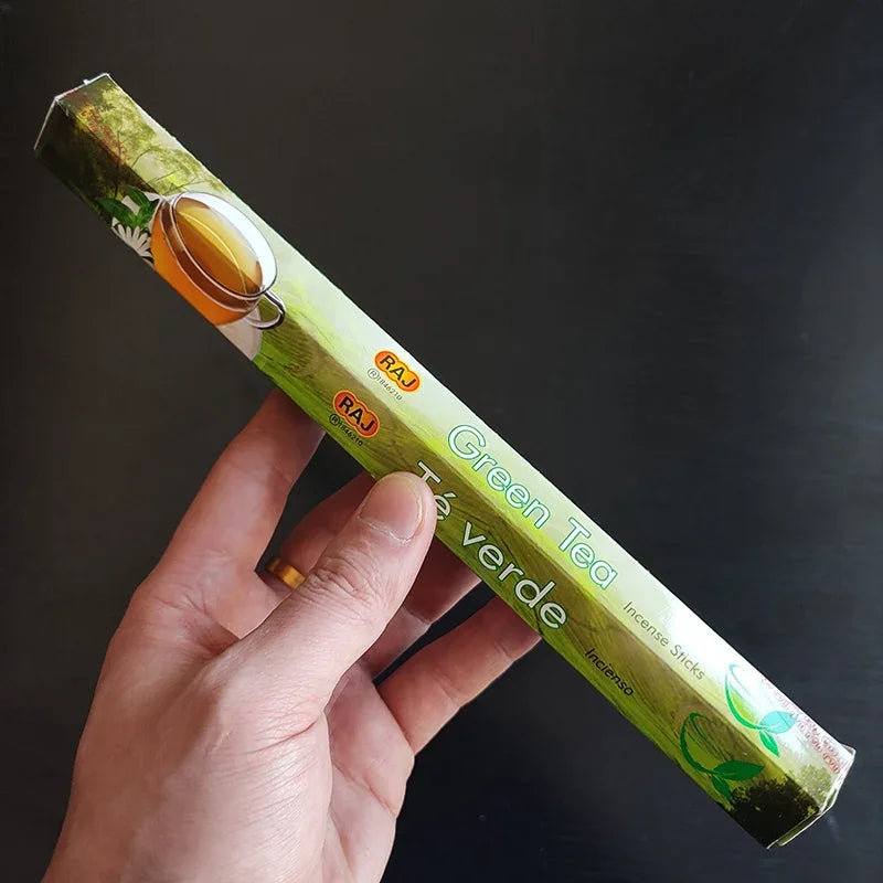 YXYMCF India Sandalwood Incense Sticks Meditation Lavender Sage Palo Santo Tibetan Line Incense Aromatherapy Lasting Fragrance