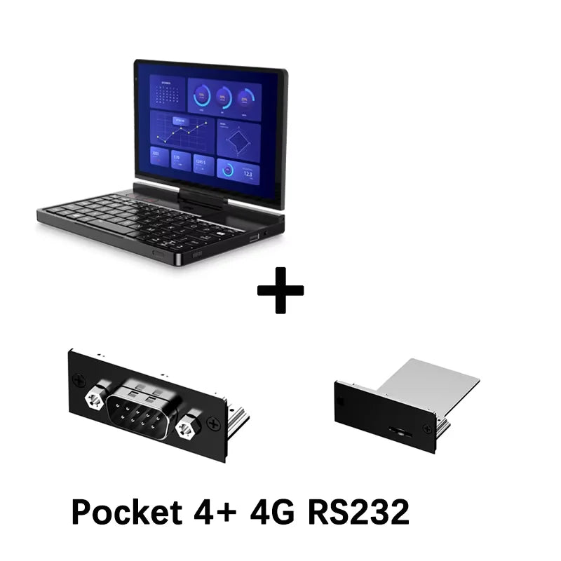 New 2025 version In stock! Original GPD Pocket 4 8.8-inch AMD AI 9 HX 370 64GB RAM 2TB NVMe Mini Laptop Computer for business