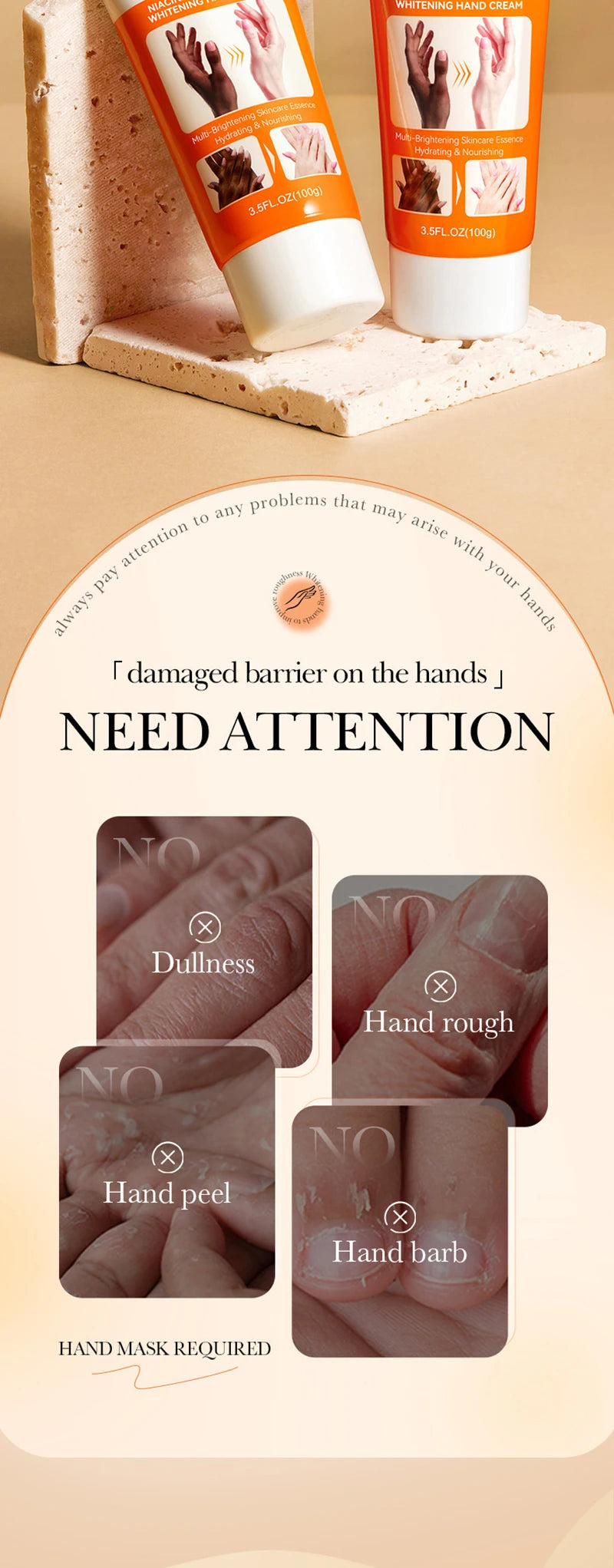 Dark Knuckles Fast Whitening Serum Anti Cracking Cream Pigmentation Correctors For Intense Stains Fast Stains Remover Products