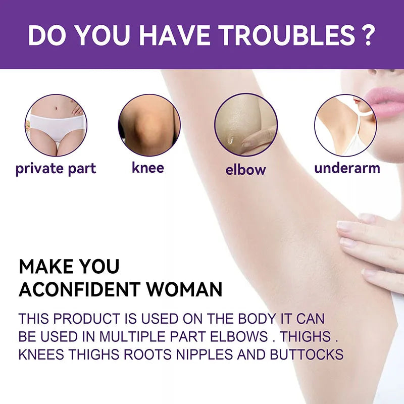 Body Whitening Cream For Dark Skin Intimate Area Pink Essence Dullness Brighten Skin Whitener Beauty Health For Dropshipping 20g