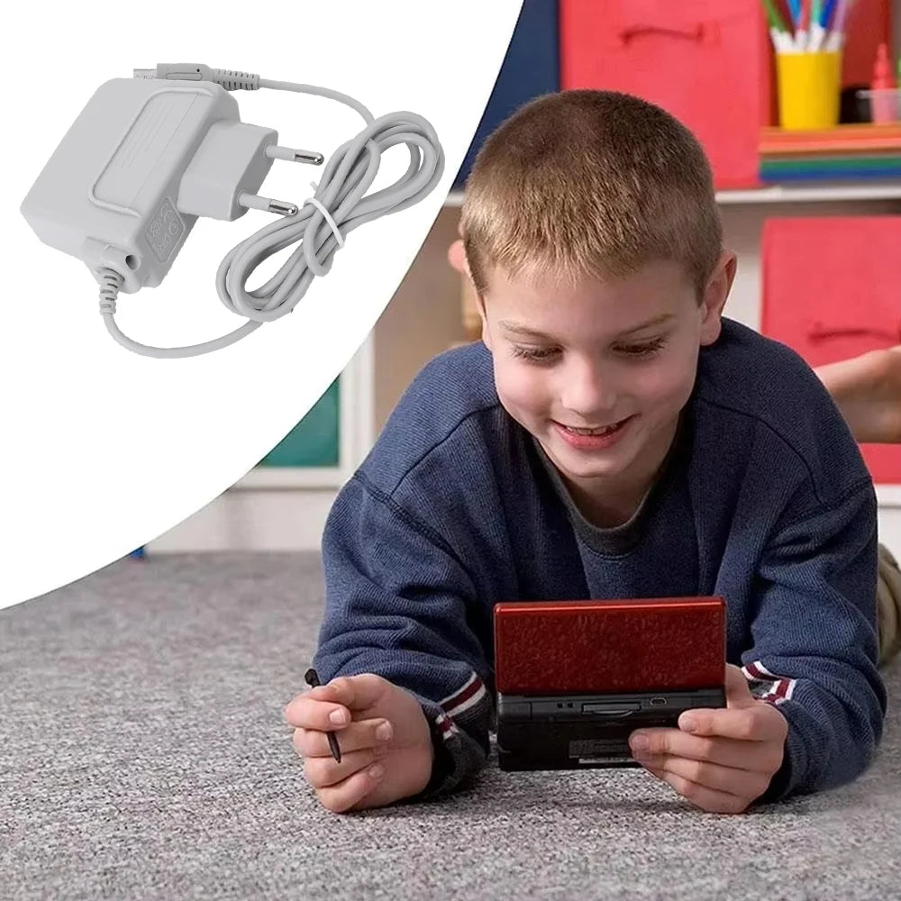 AC Adapters Game Charger For Nintendo Dsi Ndsi 3DS/ DSi/DSi XL/ 2DS/ 2DS XL/New 3DS XL 100-240V Wall Plug Adapter For 3DS