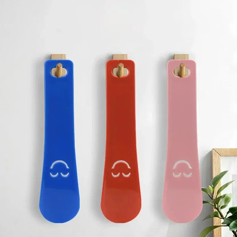 Shoe Horns Professional Plastic Shoe Horn Spoon Shape Shoehorn Shoe Lifter Flexible Sturdy Slip