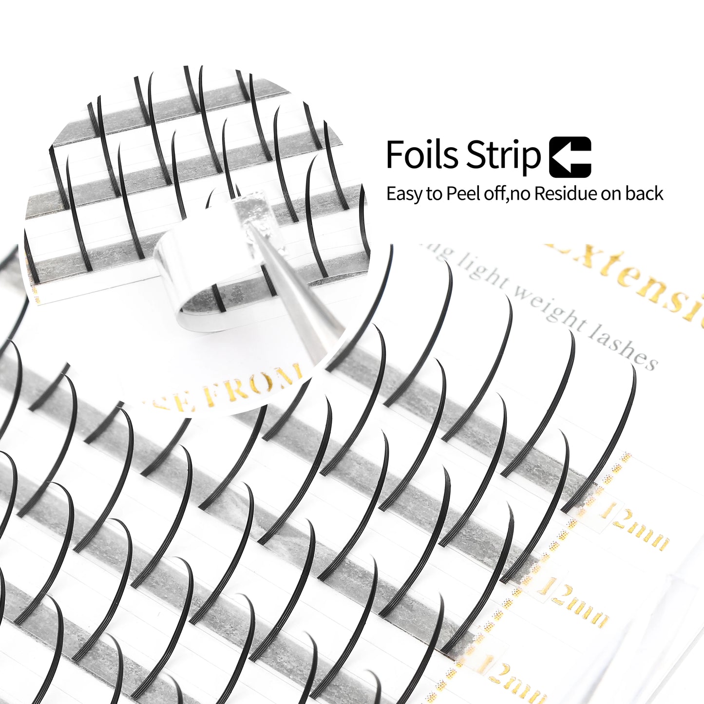 XIUSUZAKI SONG LASHES Wispy Spikes Eyelash Extension Fairy Eyelashes Promade Wispy Fans For Eyelash Extensiones