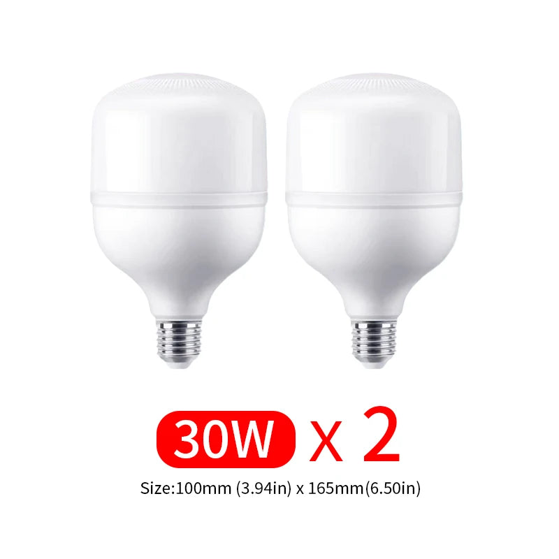 2-5pcs LED Bulb AC 220V E27 LED lamp 60W 50W 40W 30W 20W 15W 10W 7W 3W Lampada LED Light Bombilla Spotlight Lighting Lamp