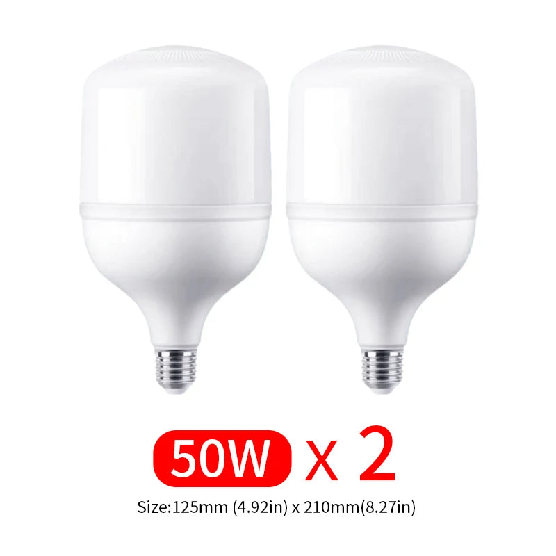 2-5pcs LED Bulb AC 220V E27 LED lamp 60W 50W 40W 30W 20W 15W 10W 7W 3W Lampada LED Light Bombilla Spotlight Lighting Lamp