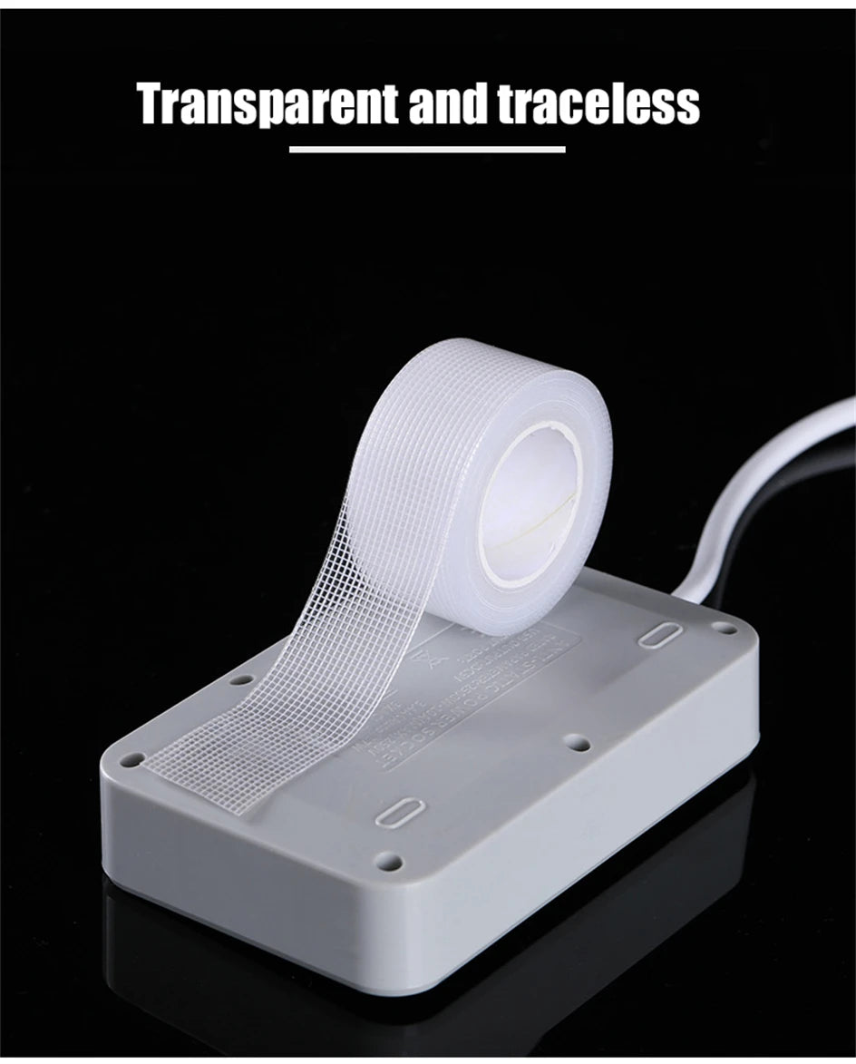 1-10m Ultra-strong Double-sided Adhesive Nano Tape Clear Removable Waterproof Extra Strong Sticky Strip Heavy-duty Two Side Tape