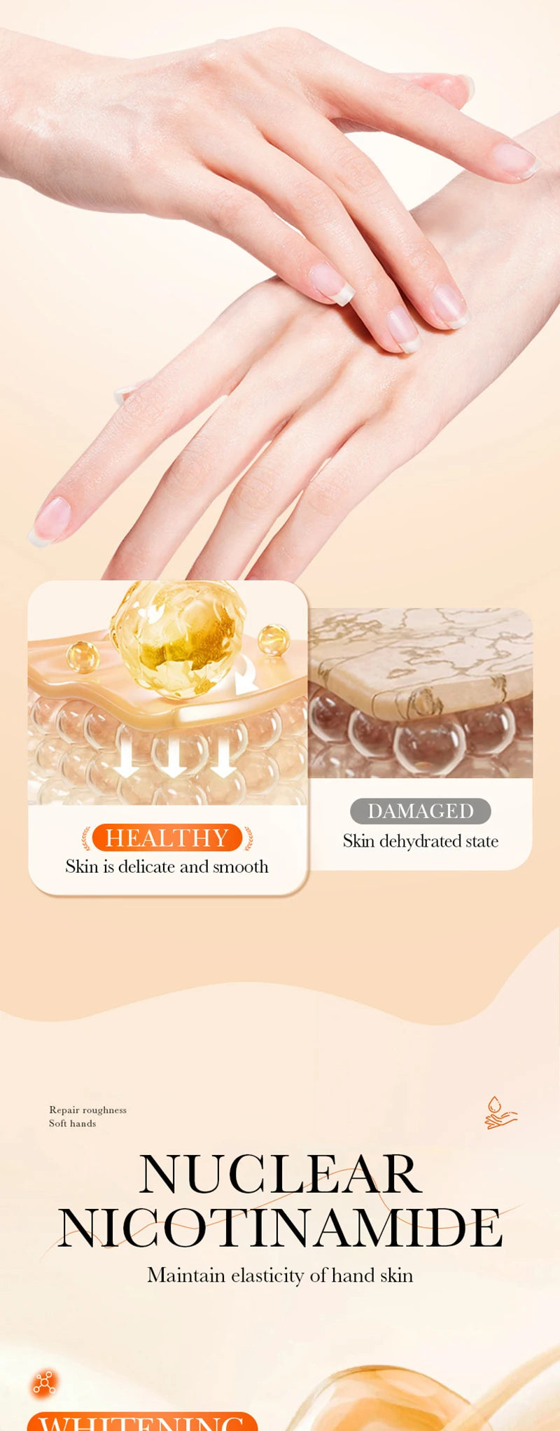 Dark Knuckles Fast Whitening Serum Anti Cracking Cream Pigmentation Correctors For Intense Stains Fast Stains Remover Products